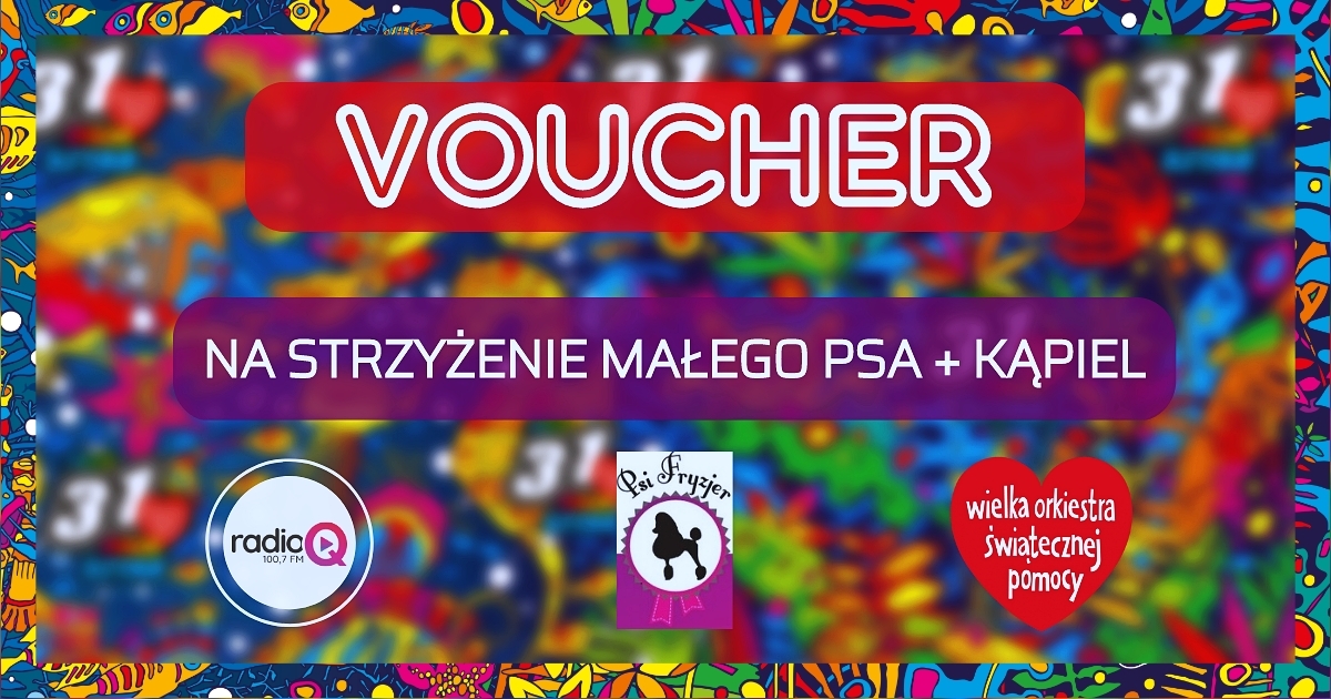 13. Voucher na strzyżenie + kąpiel dla małego pieska 